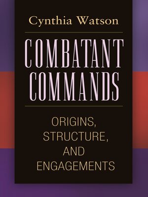 cover image of Combatant Commands